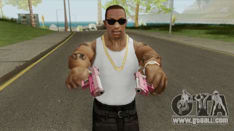 Hawk And Little Pistol GTA V (Pink) V1 for GTA San Andreas