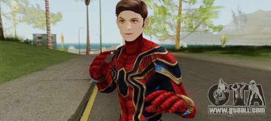 Iron Spider Unmasked (Spider-Man FFH) for GTA San Andreas