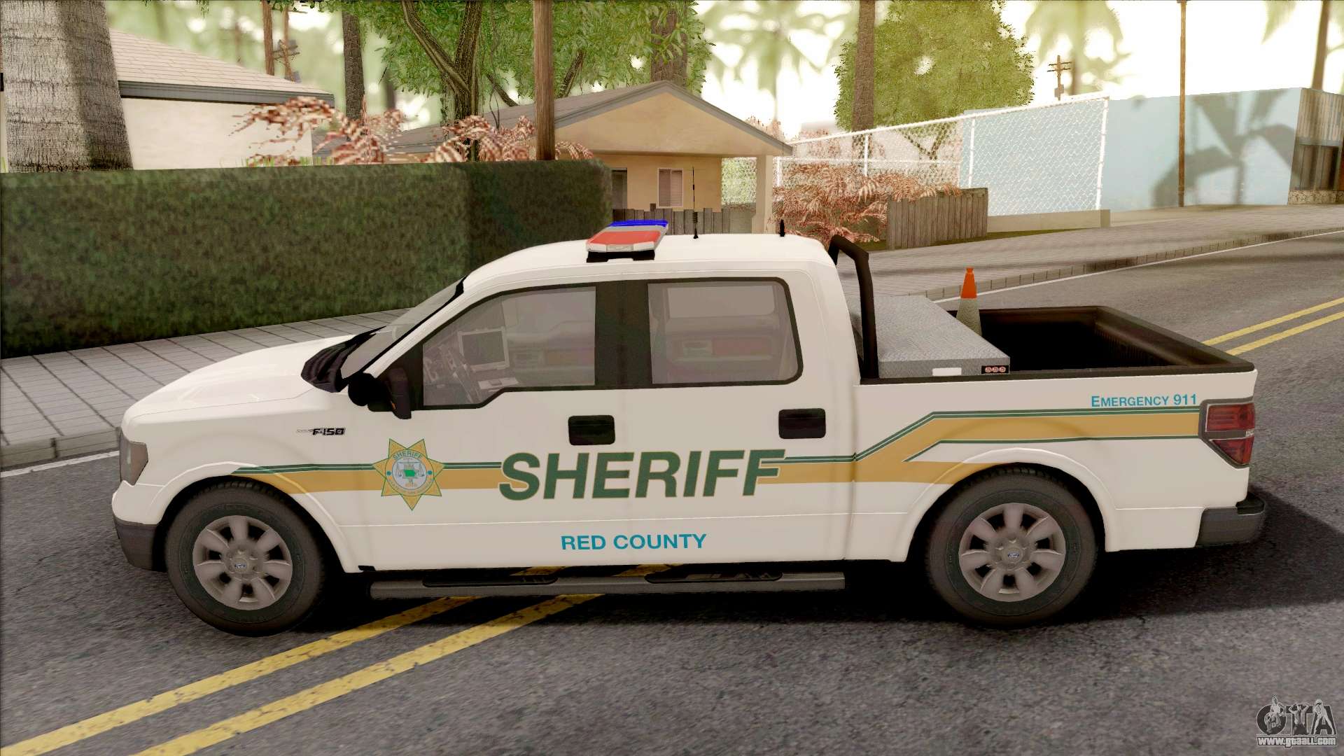 Ford F-150 2013 Red County Sheriff Office for GTA San Andreas