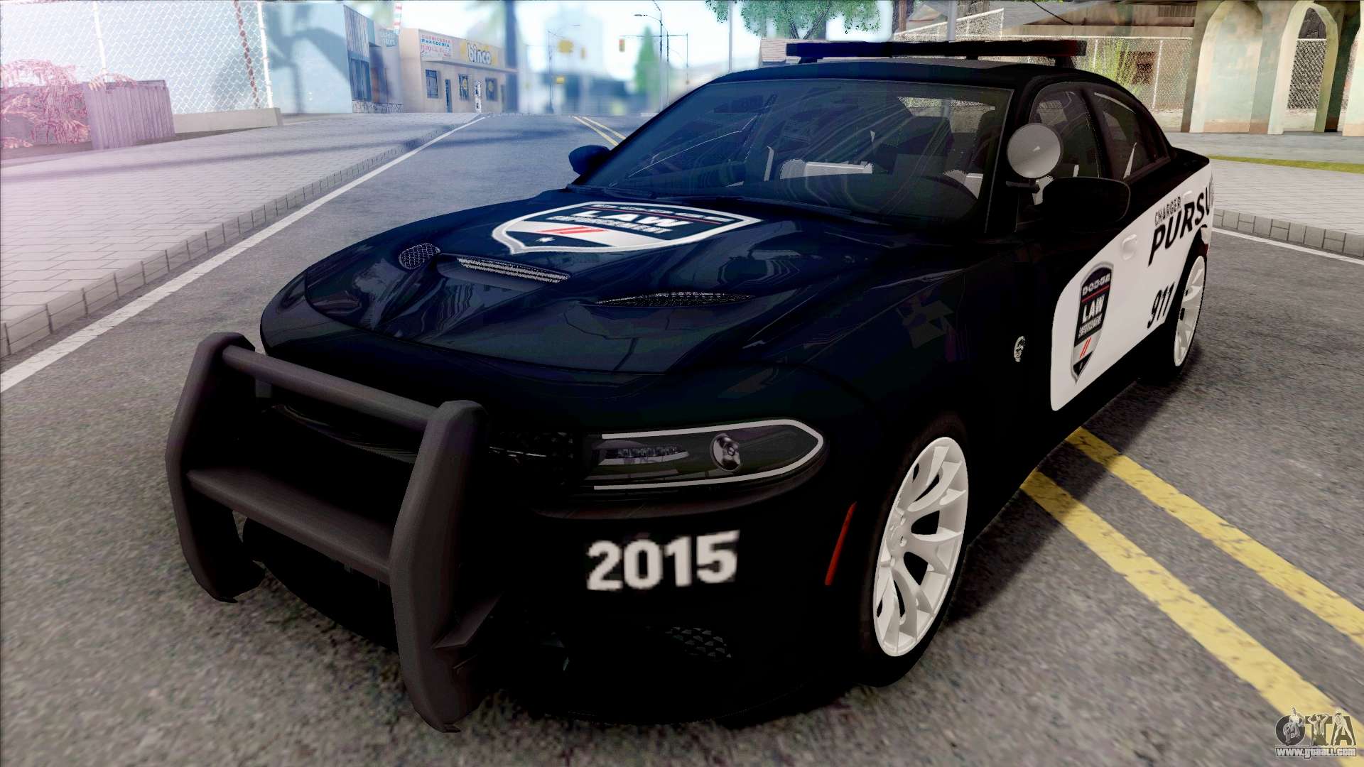 gta sa dodge charger police car