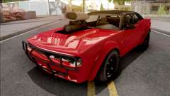 GTA V Bravado Gauntlet Hellfire Red for GTA San Andreas