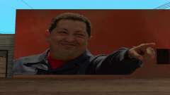 Hugo Chavez Wall for GTA San Andreas