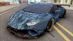 Lamborghini Huracan Performante Blue for GTA San Andreas
