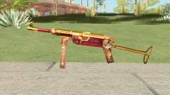 MP-40 (Bloody Gold) for GTA San Andreas