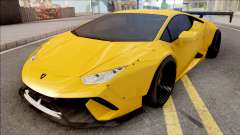 Lamborghini Huracan Performante Yellow for GTA San Andreas