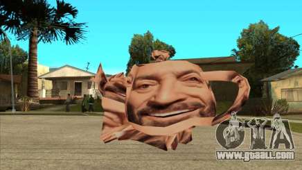 Mikhail Shufutinsky Funny Smiling Flying Teapot for GTA San Andreas