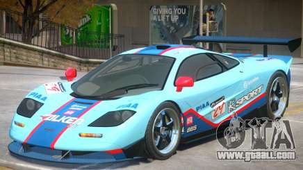 McLaren F1 V2 PJ5 for GTA 4