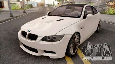 BMW M3 E92 2008 White for GTA San Andreas