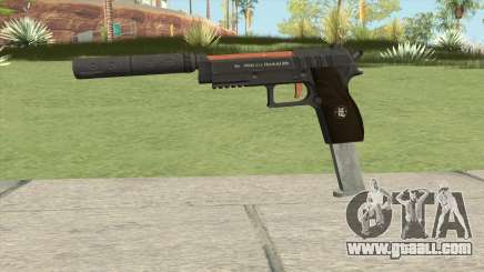 Hawk And Little Pistol GTA V (Orange) V7 for GTA San Andreas