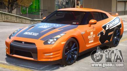 Nissan GT-R V2 PJ1 for GTA 4