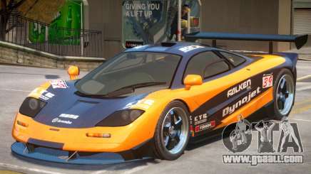 McLaren F1 V2 PJ1 for GTA 4