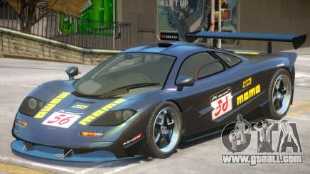 McLaren F1 V1 PJ4 for GTA 4