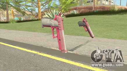 Hawk And Little Pistol GTA V (Pink) V1 for GTA San Andreas