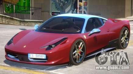 Ferrari 458 Italia V1 for GTA 4