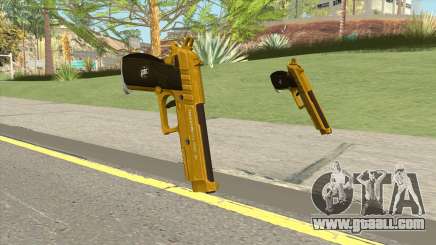 Hawk And Little Pistol GTA V (Gold) V1 for GTA San Andreas