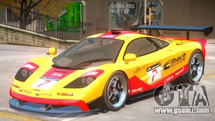 McLaren F1 V1 PJ3 for GTA 4