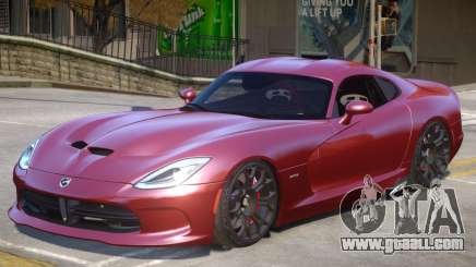 Dodge Viper GTS V1 for GTA 4