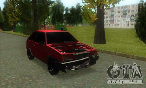VAZ 2108 Hobo Red for GTA San Andreas