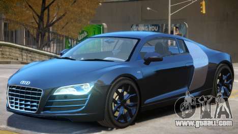 Audi R8 V10 Upd for GTA 4