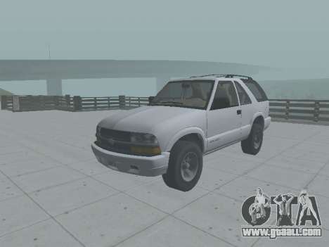 Chevrolet Blazer 2001 for GTA San Andreas
