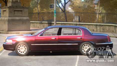Lincoln Town Car V1 for GTA 4