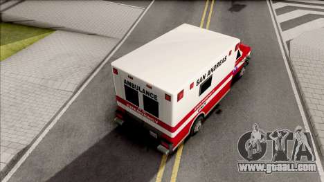 HD Decal for Ambulance for GTA San Andreas