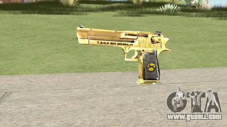 Desert Eagle Gold (French Armed Forces) for GTA San Andreas