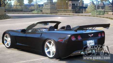 Corvette C6 Roadster for GTA 4