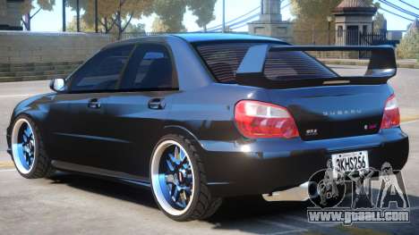 Subaru Impreza Improved for GTA 4