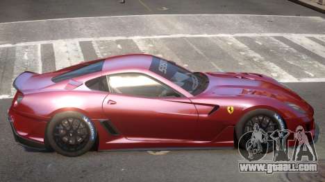 Ferrari 599XX V1 for GTA 4