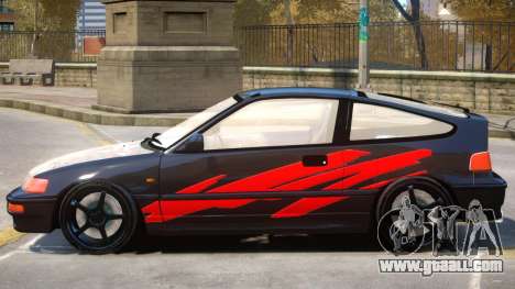 1992 Honda CRX V1 for GTA 4