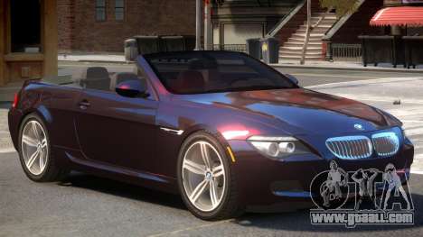 BMW M6 Cabrio for GTA 4
