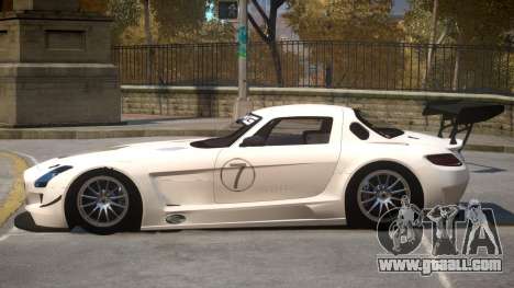Mercedes Benz SLS GT3 V1 PJ2 for GTA 4