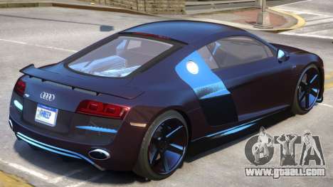 Audi R8 FSI Upd for GTA 4