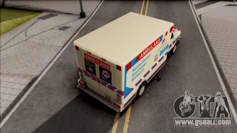 Ambulance Malaysia KKM for GTA San Andreas