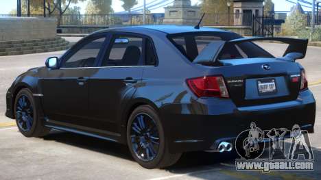 Subaru Impreza Upd for GTA 4
