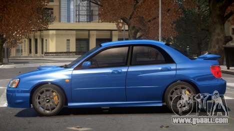Subaru Impreza WRX Y04 for GTA 4