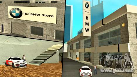 2019 BMW Showroom (BMW Store) for GTA San Andreas