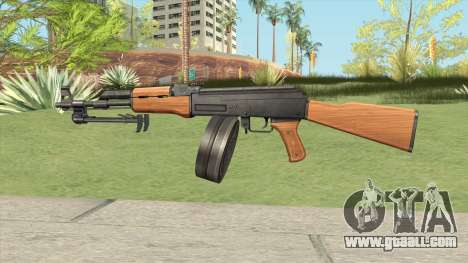AK47 With Drum Magazine for GTA San Andreas