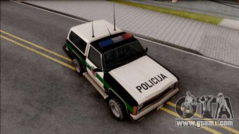 Lietuviska Police Ranger for GTA San Andreas