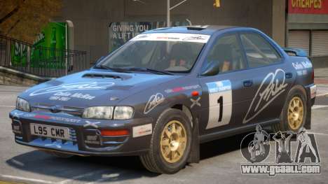 Subaru Impreza Rally Edition V1 PJ3 for GTA 4