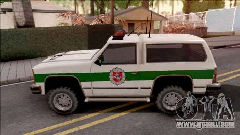 Lietuviska Police Ranger v2 for GTA San Andreas