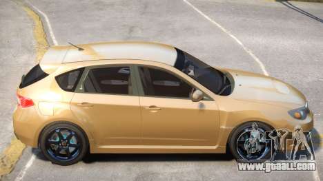 Subaru Impreza WRX STI Hatchback for GTA 4