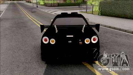 Nissan Skyline GT-R Tuning Bodykit for GTA San Andreas