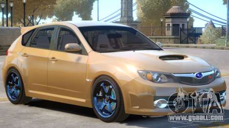 Subaru Impreza WRX STI Hatchback for GTA 4