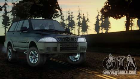 SsangYong Musso TD 2.9 for GTA San Andreas