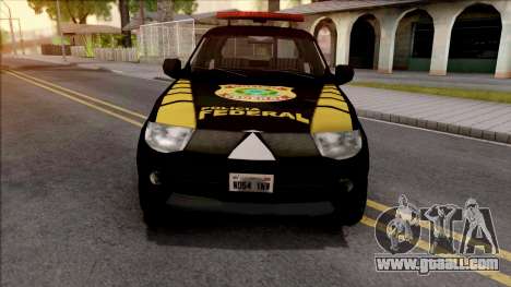 Mitsubishi L200 Triton 2010 Policia Federal for GTA San Andreas