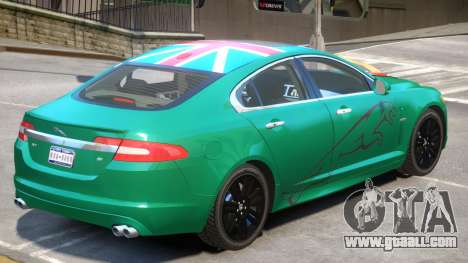 Jaguar XFR V1 PJ1 for GTA 4