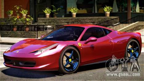 Ferrari 458 Y10 for GTA 4