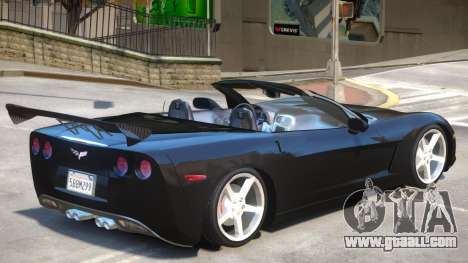 Corvette C6 Roadster for GTA 4